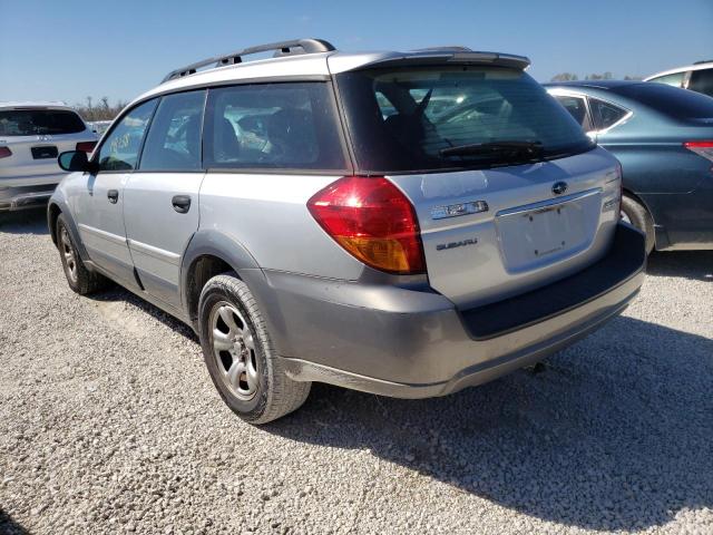 4S4BP61C476323566 - 2007 SUBARU LEGACY OUT BLUE photo 3