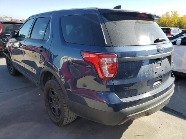 1FM5K8AR9GGA19476 - 2016 FORD EXPLORER P BLUE photo 3