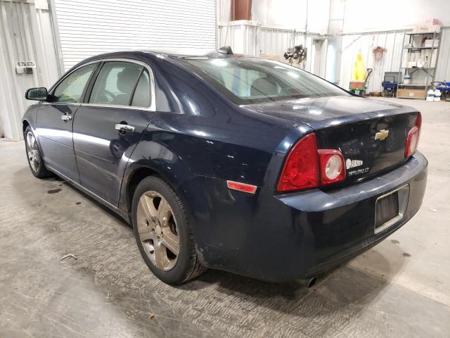 1G1ZC5E0XCF241689 - 2012 CHEVROLET MALIBU 1LT 蓝色 照片 3