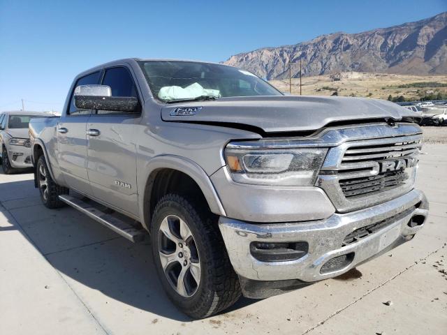 1C6SRFRT3KN536694 - 2019 RAM 1500 LARAM SILVER photo 1