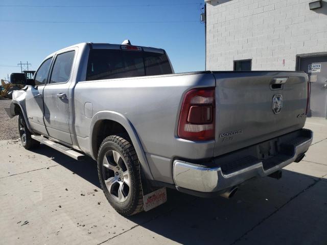 1C6SRFRT3KN536694 - 2019 RAM 1500 LARAM SILVER photo 3