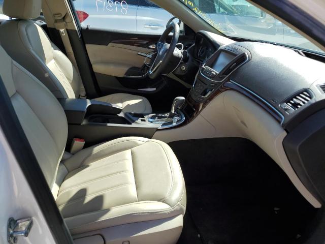 2G4GK5EXXF9296246 - 2015 BUICK REGAL WHITE photo 5