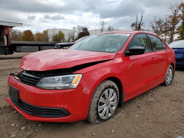 3VW2K7AJXDM443193 - 2013 VOLKSWAGEN JETTA BASE RED photo 2