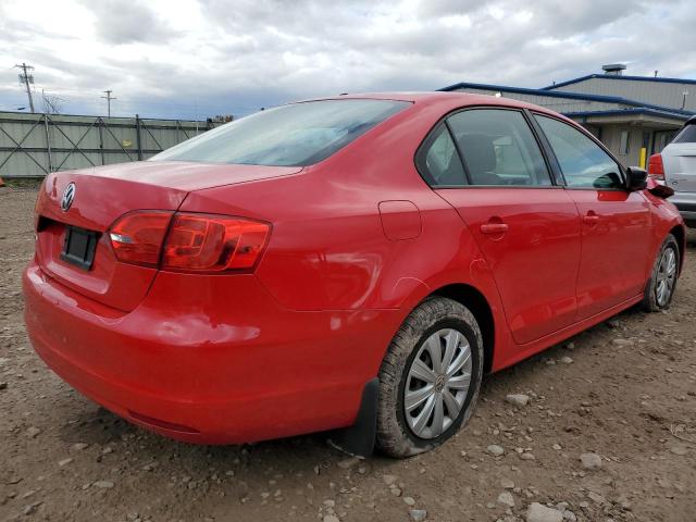 3VW2K7AJXDM443193 - 2013 VOLKSWAGEN JETTA BASE RED photo 4