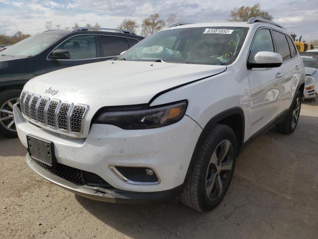 1C4PJMDX1KD139057 - 2019 JEEP CHEROKEE L WHITE photo 2