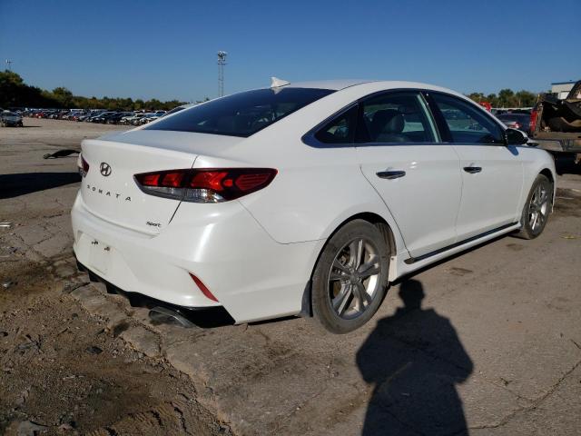 5NPE34AF4JH701622 - 2018 HYUNDAI SONATA SPO WHITE photo 4