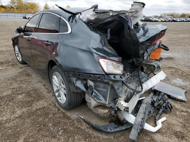 1G1ZD5ST0JF252080 - 2018 CHEVROLET MALIBU LT GRAY photo 3