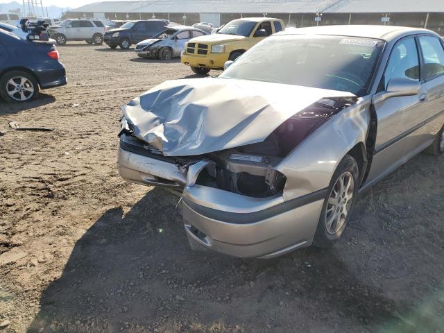 2G1WF55E129281754 - 2002 CHEVROLET IMPALA TAN photo 9