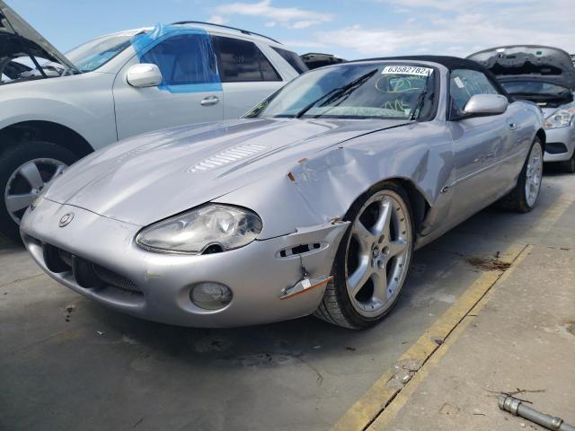 SAJDA42BX1PA11914 - 2001 JAGUAR XKR SILVER photo 2