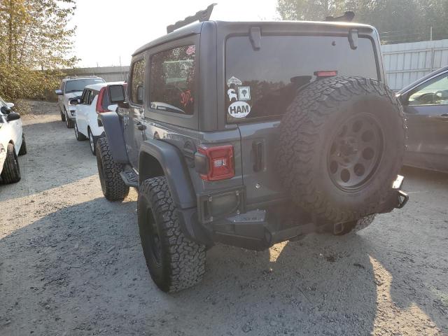 1C4HJXCG7KW613301 - 2019 JEEP WRANGLER R GRAY photo 3