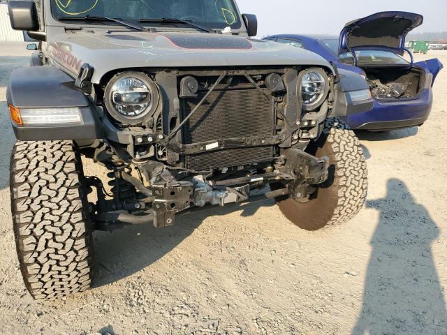 1C4HJXCG7KW613301 - 2019 JEEP WRANGLER R GRAY photo 9