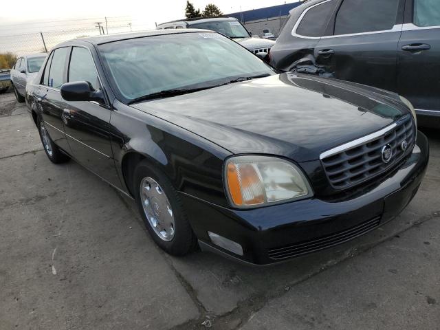 1G6KE54Y12U139284 - 2002 CADILLAC DEVILLE DH BLACK photo 1