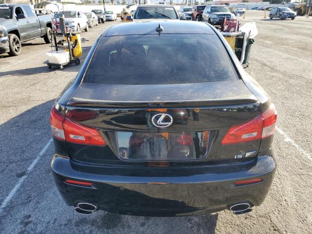 JTHBP5C28B5009287 - 2011 LEXUS IS F BLACK photo 6