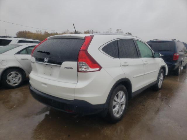 5J6RM4H74DL002112 - 2013 HONDA CR-V EXL WHITE photo 4