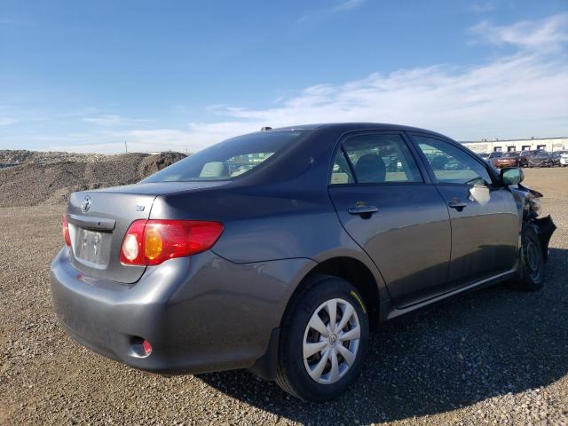 2T1BU40E29C173232 - 2009 TOYOTA COROLA GRAY photo 4