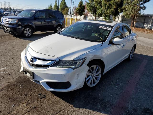 19UDE2F33HA009847 - 2017 ACURA ILX BASE W WHITE photo 2