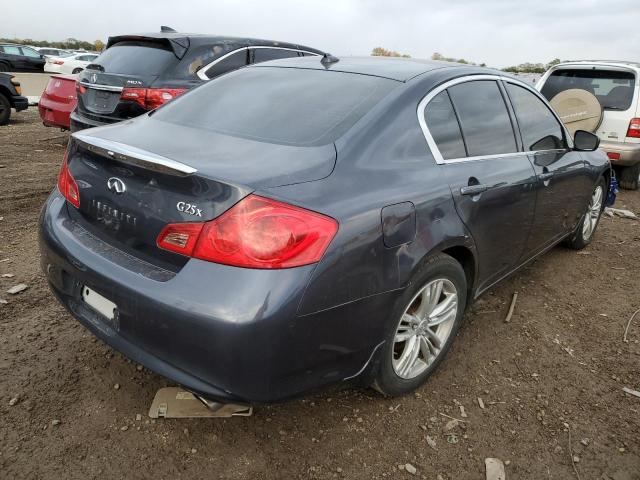 JN1DV6AR5BM451698 - 2011 INFINITI G25 BLUE photo 4