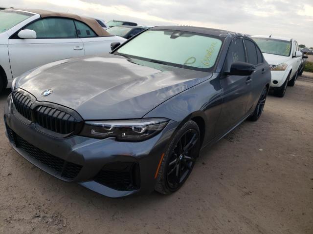 3MW5U7J0XN8C30527 - 2022 BMW M340I GRAY photo 2