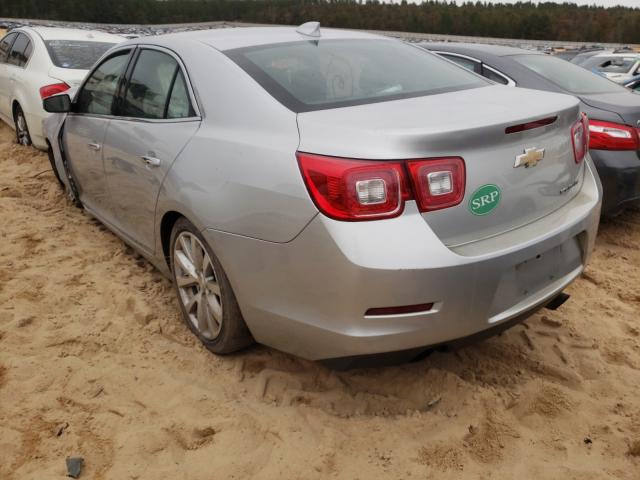 1G11F5SL9FF312646 - 2015 CHEVROLET MALIBU LTZ 银色 照片 3