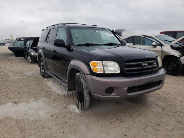 5TDZT34A11S050083 - 2001 TOYOTA SEQUOIA sr BLACK photo 1