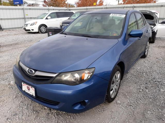 JF1GE6A69AH509678 - 2010 SUBARU IMPREZA 2. BLUE photo 2