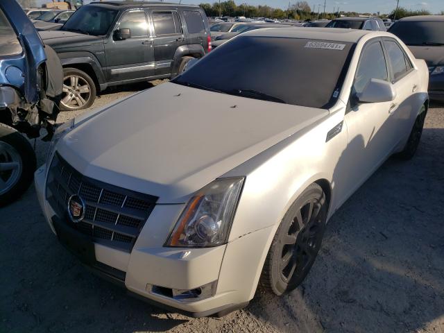 1G6DS57V390140862 - 2009 CADILLAC CTS HI FEA WHITE photo 2