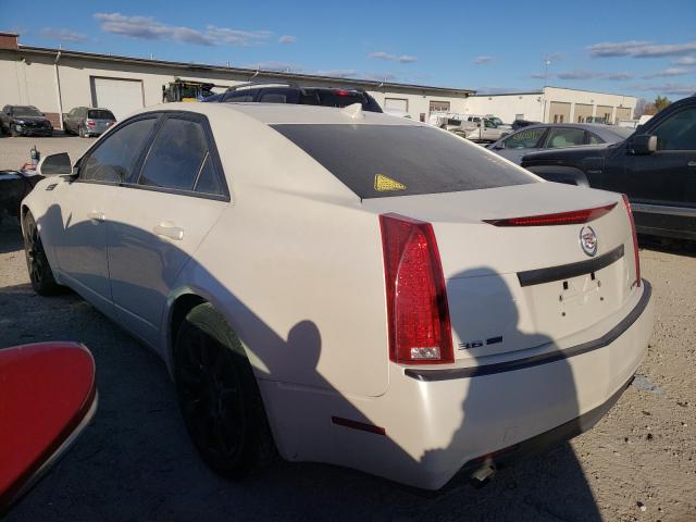 1G6DS57V390140862 - 2009 CADILLAC CTS HI FEA WHITE photo 3