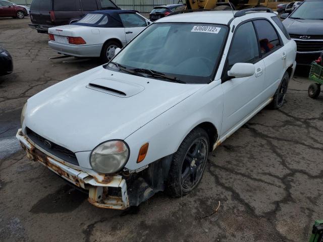 JF1GG29622G818391 - 2002 SUBARU IMPREZA WR WHITE photo 2