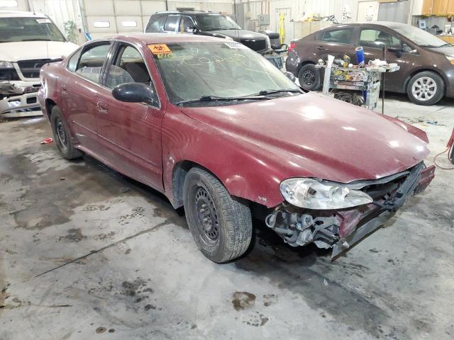1G2NE52E45M239956 - 2005 PONTIAC GRAND AM S RED photo 1