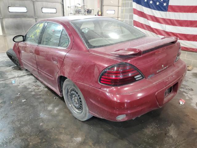 1G2NE52E45M239956 - 2005 PONTIAC GRAND AM S RED photo 3