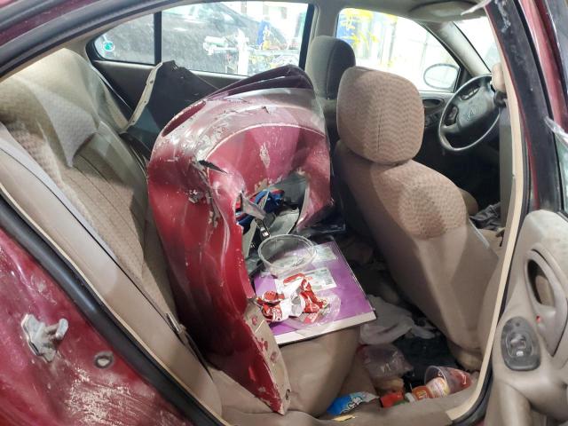 1G2NE52E45M239956 - 2005 PONTIAC GRAND AM S RED photo 6