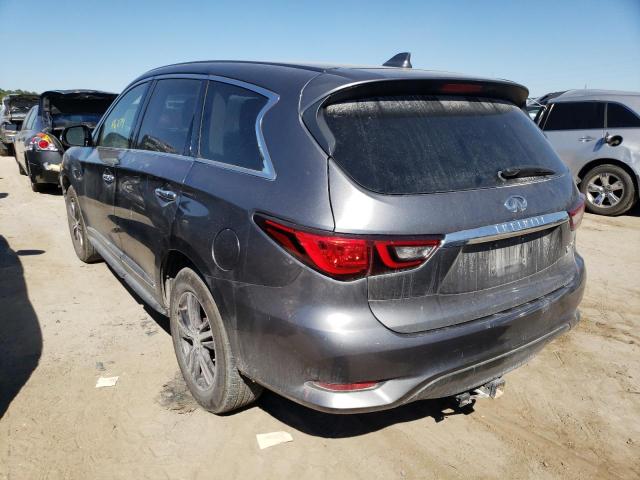 5N1DL0MM4KC514839 - 2019 INFINITI QX60 LUXE GRAY photo 3