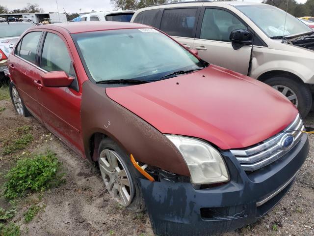 3FAHP08119R151282 - 2009 FORD FUSION SEL RED photo 1