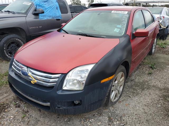 3FAHP08119R151282 - 2009 FORD FUSION SEL RED photo 2