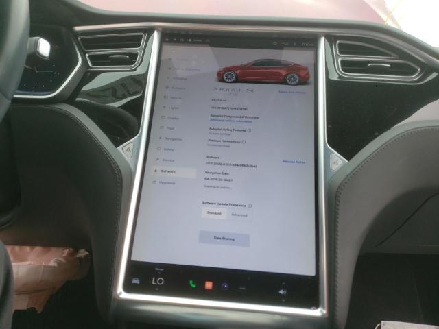 5YJSA1E10HF203142 - 2017 TESLA MODEL S წითელი ფოტო 9