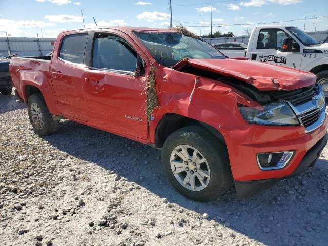 1GCGSCE39G1207360 - 2016 CHEVROLET COLORADO L RED photo 1