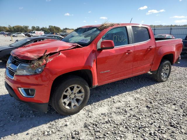1GCGSCE39G1207360 - 2016 CHEVROLET COLORADO L RED photo 2