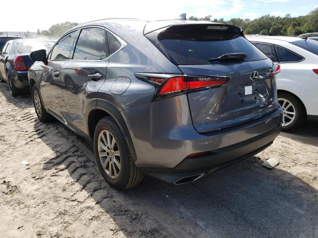 JTJYARBZ0K2123494 - 2019 LEXUS NX 300 BAS GRAY photo 3