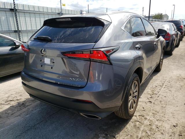 JTJYARBZ0K2123494 - 2019 LEXUS NX 300 BAS GRAY photo 4