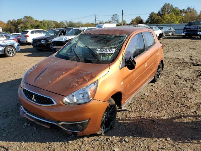 ML32A5HJ1LH002526 - 2020 MITSUBISHI MIRAGE LE ORANGE photo 2