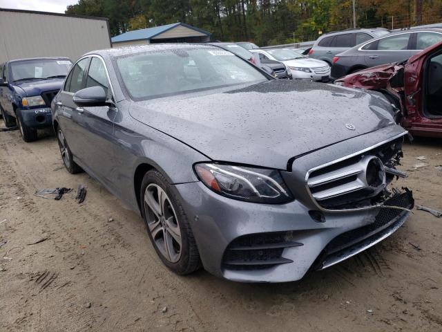 WDDZF4KB1JA394315 - 2018 MERCEDES-BENZ E 300 4MAT GRAY photo 1