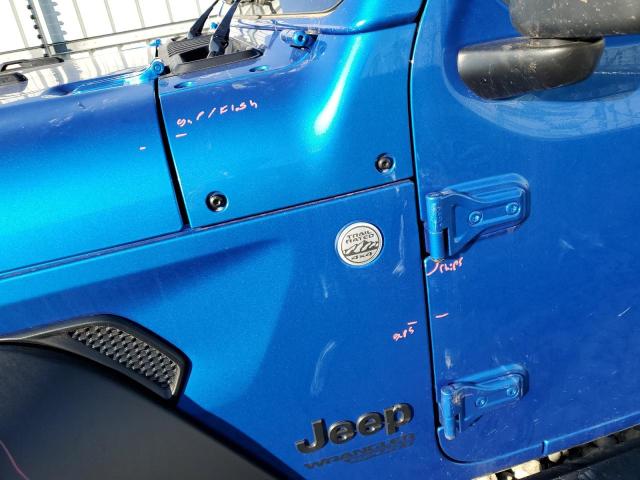 1C4HJXAG5MW801188 - 2021 JEEP WRANGLER S BLUE photo 9