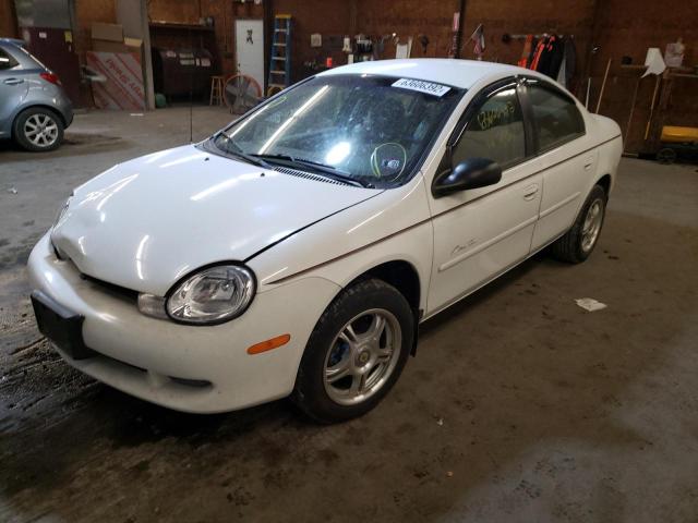 1P3ES46C9YD792081 - 2000 PLYMOUTH NEON BASE 白色 照片 2