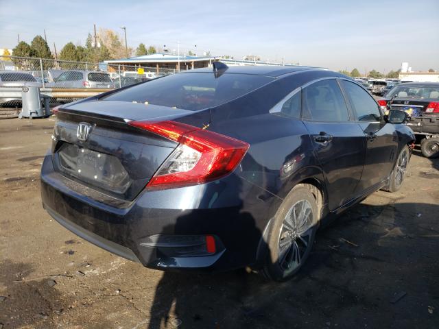 JHMFC1F74JX018388 - 2018 HONDA CIVIC EXL 灰色 照片 4