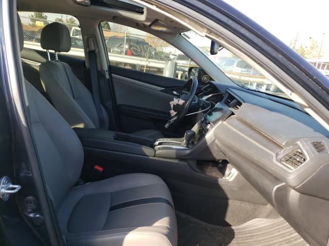 JHMFC1F74JX018388 - 2018 HONDA CIVIC EXL 灰色 照片 5