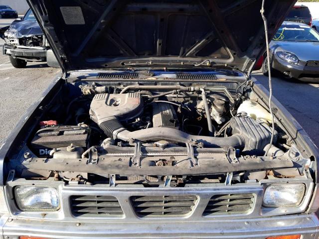 1N6SD11S7NC361943 - 1992 NISSAN TRUCK SHOR BLUE photo 7