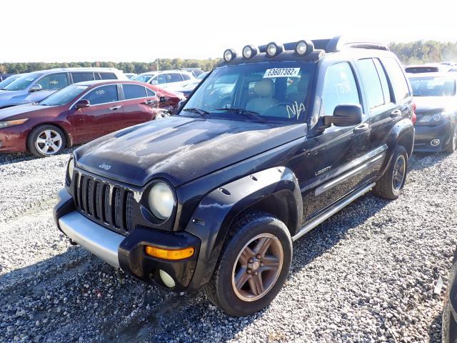 1J4GK38K54W137285 - 2004 JEEP LIBERTY RE BLACK photo 2