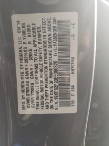 19XFB2F90EE060820 - 2014 HONDA CIVIC EXL Boz foto 10