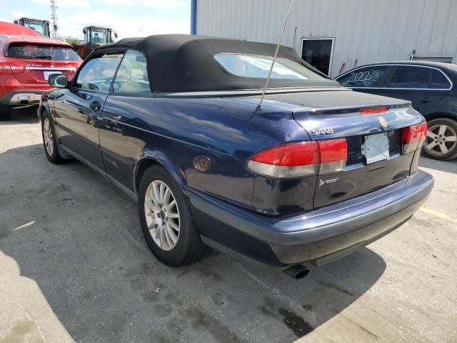 YS3DD78N6X7003493 - 1999 SAAB 9-3 S BLUE photo 3