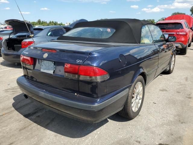 YS3DD78N6X7003493 - 1999 SAAB 9-3 S BLUE photo 4